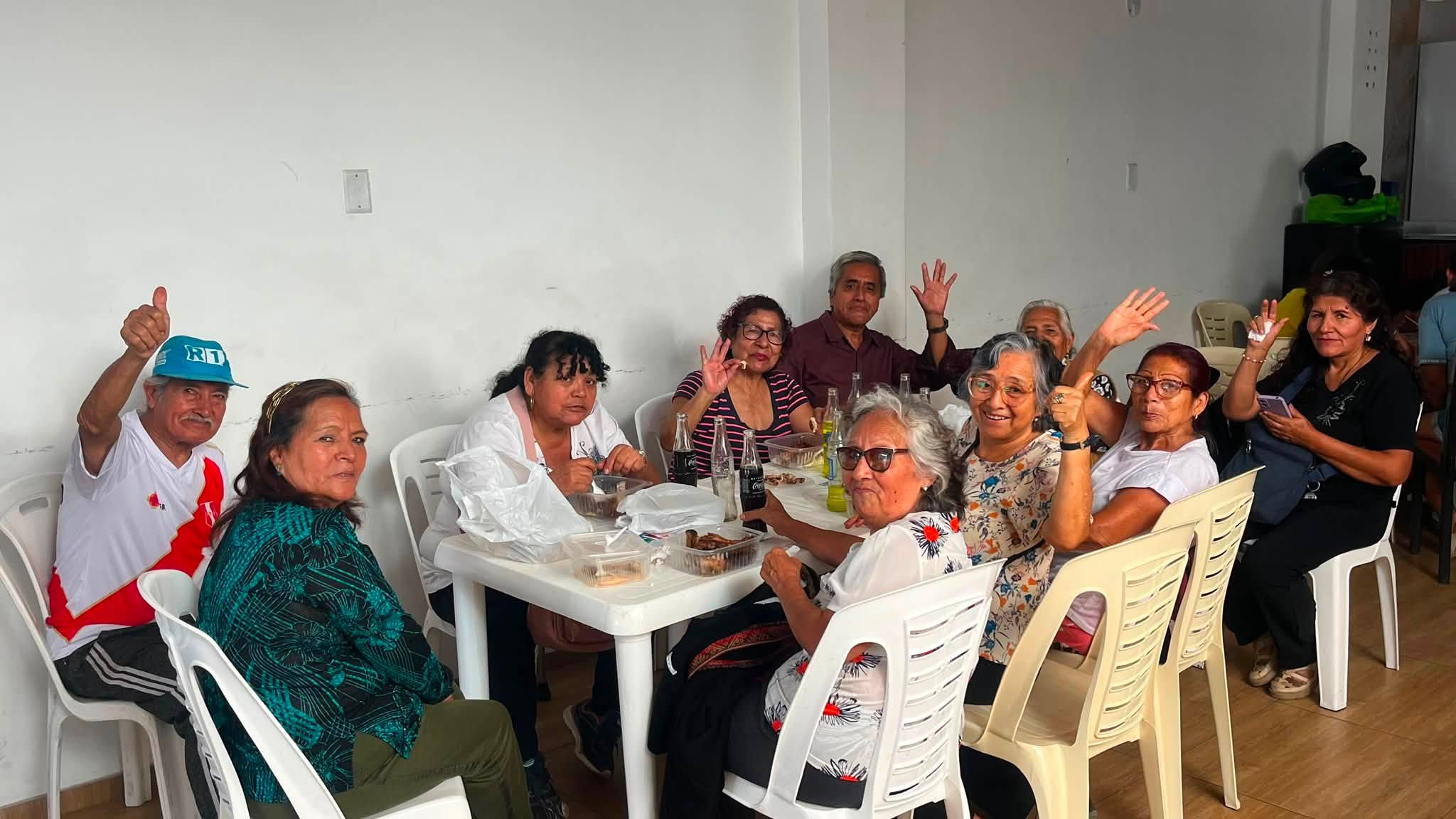 Compartiendo con las familias